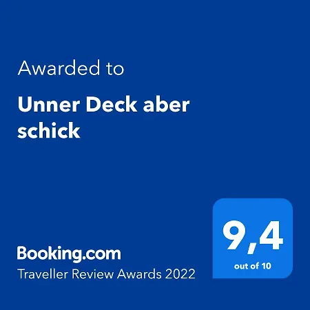 Unner Deck Aber Schick Apartment *
